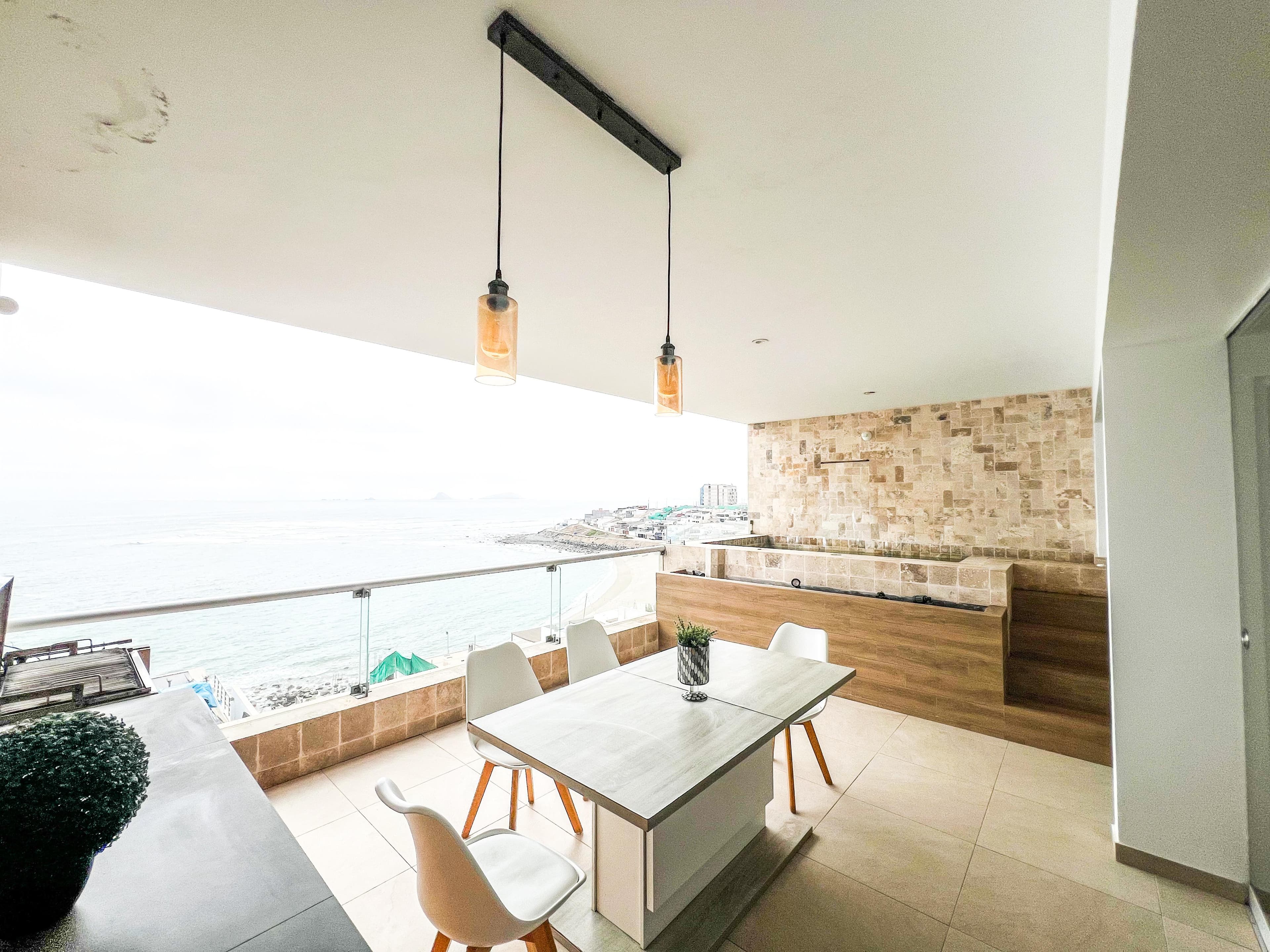 Modern apartment view